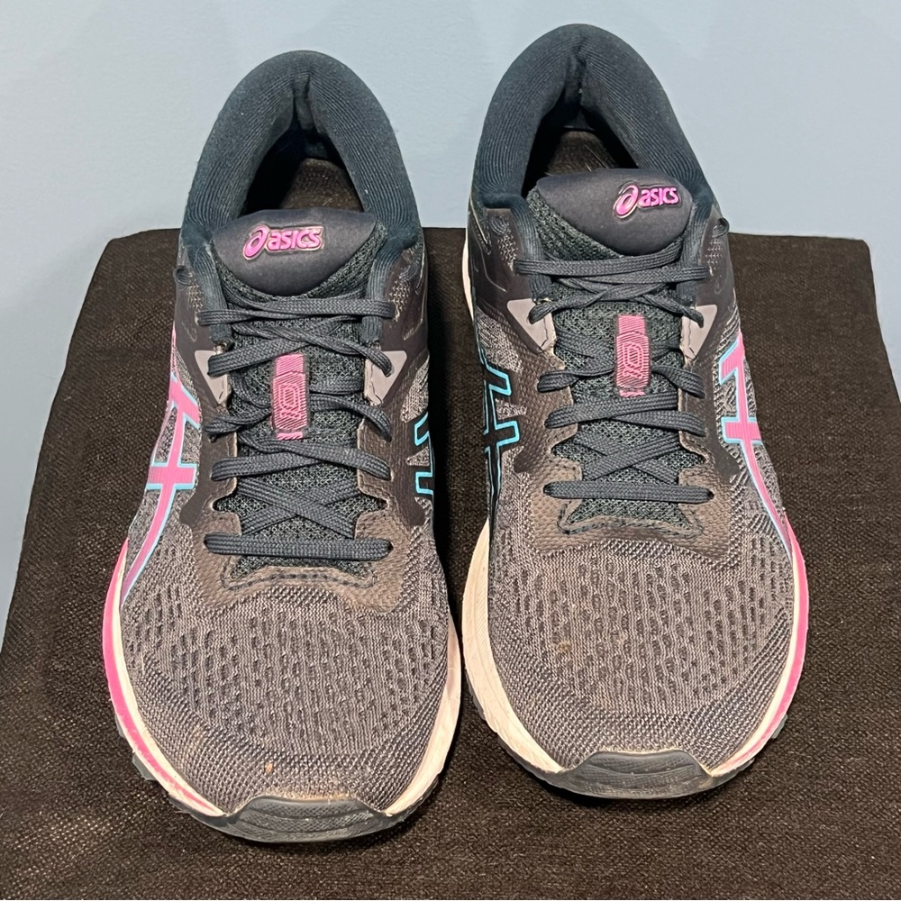 Women’s Asics GT 1000 Athletic Running Shoes Sneakers Women's Size 9 Purple Blue - Picture 2 of 8